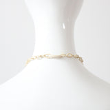 "Cream Leaves" Vintage 1940's Cream Leaf Celluloid Necklace