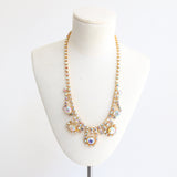 "Iridescent Sparkle" Vintage 1950's Rhinestone Necklace