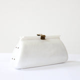 "Marbled Lucite" Vintage 1950's Pearlescent Marbled Lucite Clutch Bag