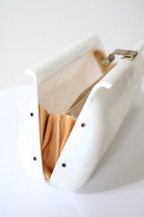 "Marbled Lucite" Vintage 1950's Pearlescent Marbled Lucite Clutch Bag