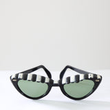 "Cabana" Vintage 1950's Cabana Cat Eye Sunglasses