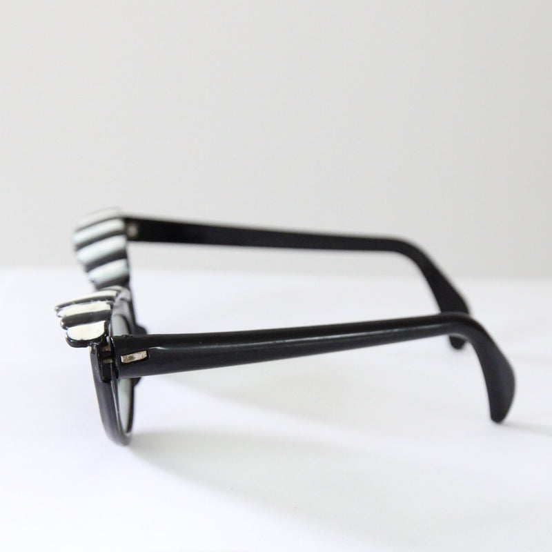 "Cabana" Vintage 1950's Cabana Cat Eye Sunglasses