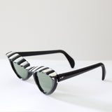 "Cabana" Vintage 1950's Cabana Cat Eye Sunglasses