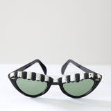 "Cabana" Vintage 1950's Cabana Cat Eye Sunglasses