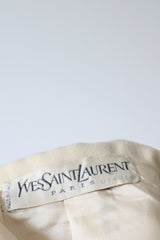 "Yves Saint Laurent" Vintage 1960's Yves Saint Laurent Wool Coat UK 8 US 4