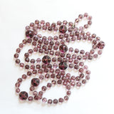 "Lilac Beads" Vintage 1920's Lilac Glass Bead Necklace