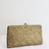 "Golden Beads" Vintage 1960's Gold Beaded Evening Clutch Bag