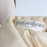 "Yves Saint Laurent" Vintage 1960's Yves Saint Laurent Wool Coat UK 8 US 4