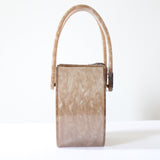 "Moonglow & Filigrée" Vintage 1950's Wilardy Filigree Lucite Box Bag