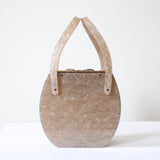 "Moonglow & Filigrée" Vintage 1950's Wilardy Filigree Lucite Box Bag