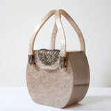 "Moonglow & Filigrée" Vintage 1950's Wilardy Filigree Lucite Box Bag