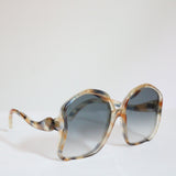 "Riviera" Vintage 1960's French Statement Frame Sunglasses