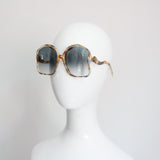 "Riviera" Vintage 1960's French Statement Frame Sunglasses