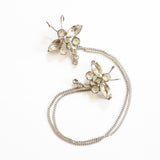 "Libellules" Vintage 1950's Dragonfly Chatelaine Brooch