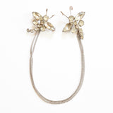 "Libellules" Vintage 1950's Dragonfly Chatelaine Brooch