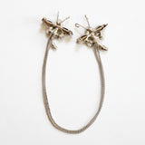 "Libellules" Vintage 1950's Dragonfly Chatelaine Brooch