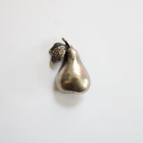 "Silver Pear" Vintage Sterling Silver Pear Brooch