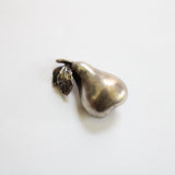 "Silver Pear" Vintage Sterling Silver Pear Brooch
