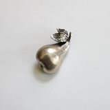 "Silver Pear" Vintage Sterling Silver Pear Brooch
