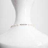 "Pearl & Shell" Vintage Pearl & Seashell Sterling Silver Necklace
