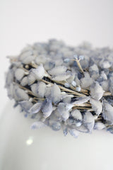 "Bluebells" Vintage 1960's Soft Blue Floral Pill Box Hat