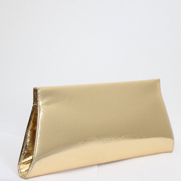 "Golden Clutch" Vintage 1960's Gold Clutch Bag