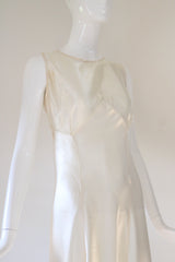 "Miss Gladys Stahl" Vintage 1935 Gown & Lace Bolero UK 8 US 4