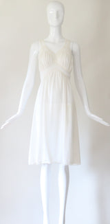 "Pleated Gathers & Lace" Vintage 1950's Gown & Robe Set UK 10 US 6