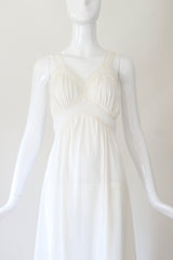 "Pleated Gathers & Lace" Vintage 1950's Gown & Robe Set UK 10 US 6