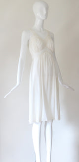 "Pleated Gathers & Lace" Vintage 1950's Gown & Robe Set UK 10 US 6