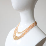 "Pearl Strands" Vintage 1940's Multistrand Pearl Necklace