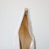 "Scalloped Pearls" Vintage 1950's Scalloped Pearl Beaded Clutch Bag