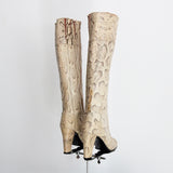 "Rosina Ferragamo Schiavone" Vintage 1960's Knee High Boots UK 4 US 6 EU 37