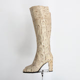 "Rosina Ferragamo Schiavone" Vintage 1960's Knee High Boots UK 4 US 6 EU 37