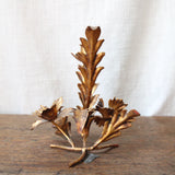 Vintage Midcentury Italian Tole Candlestick Holder