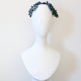 "Velvet Buds" Vintage 1950's Velvet Blossom Fascinator