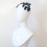 "Velvet Buds" Vintage 1950's Velvet Blossom Fascinator