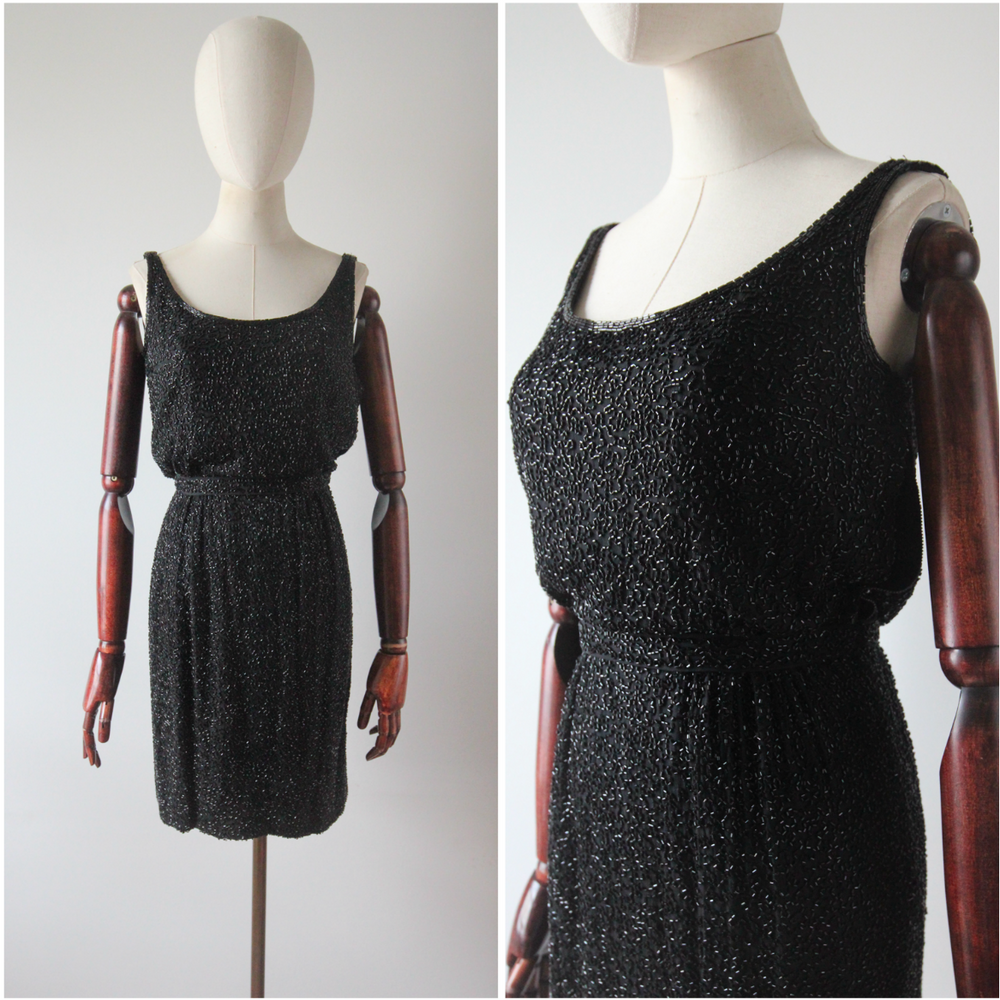 Trailing Beadwork on Silk
