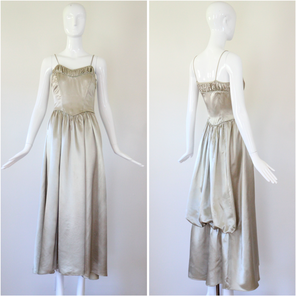 sachin and babi light blue dress The Ultimate Guide to Vintage Style 1940s Dresses