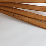"Bamboo Basket Bag" Vintage 1940's Collapsible Bamboo Basket Bag