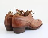 "The Burlington" Vintage Late 1930's Heeled Brogues UK 6 EU 39 US 8