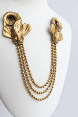 "Poisson D'Avril" Vintage 1940's Fish Dress Clips
