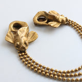 "Poisson D'Avril" Vintage 1940's Fish Dress Clips