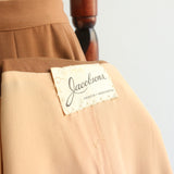 "Jacobson" Vintage 1940's Two Tone Wool Skirt Suit UK 8 US 4