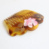 "Painted Rose" Vintage 1940's Painted Rose Hair Comb