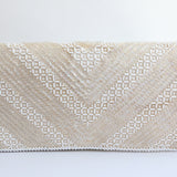 "Iridescent Sequins & Beads" Vintage 1960's Beaded & Sequinned Clutch Bag