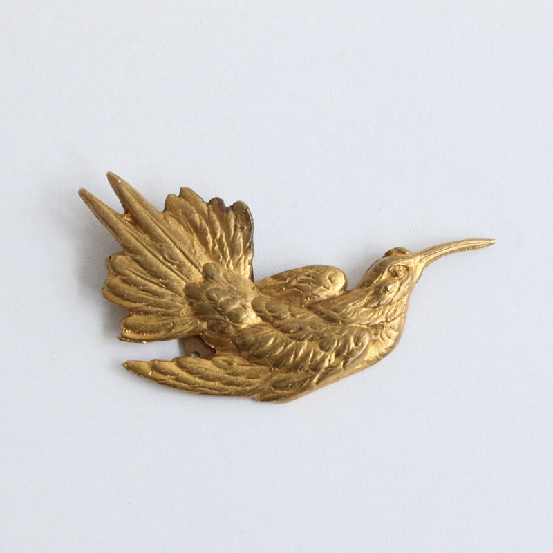 "Hummingbird" Vintage 1940's Keim Statement Dress Clip