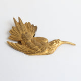 "Hummingbird" Vintage 1940's Keim Statement Dress Clip
