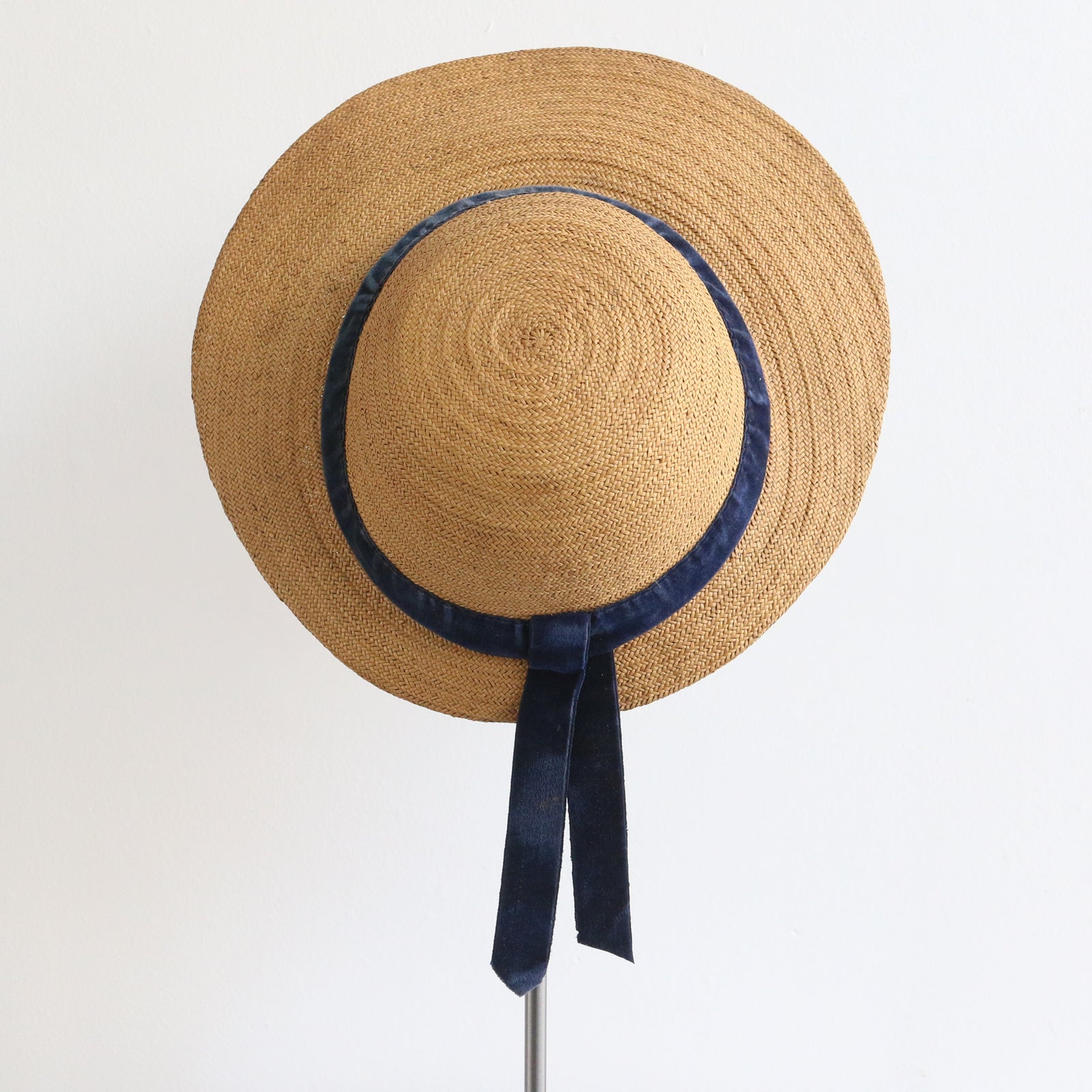 ?  Vintage Straw Hat VICTORIAN 1890 main image 3