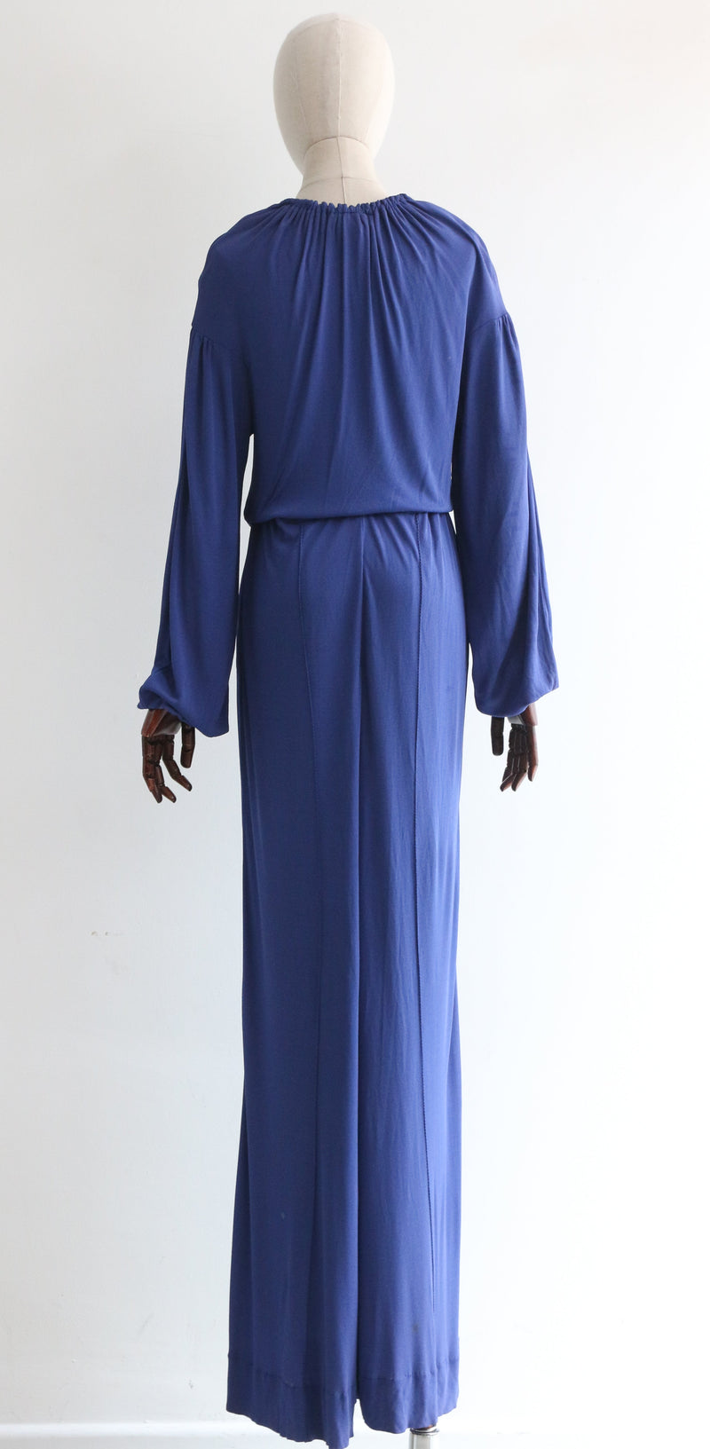 "Tulip Pendants" Vintage Late 1970's Bruce Oldfield Jumpsuit UK 12-14 US 8-10